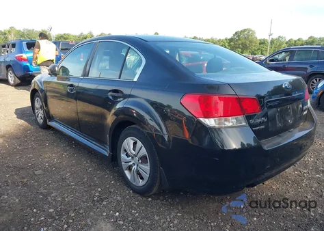2011 Subaru Legacy 2.5I из США, поврежденный, VIN 4S3BMBA68B3218281